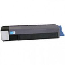 Okidata C6000 C6050 43324468 Cyan Toner Cart 43324468