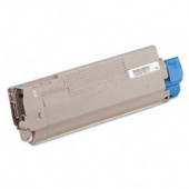 Okidata C5550 C6100 Cyan Toner Cart 43324419