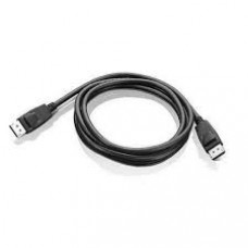 Lenovo 6ft DisplayPort To DisplayPort External Audio/Video Cable Male/Male, FRU 03X6405 0C58355 03X6405