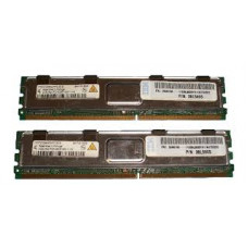 IBM 4 GB (2x 2 GB) PC2-5300 CL5 ECC DDR2 Chipkill FB-DIMM 667 MHz - FRU 39M5790 - HS21 X3500 X3550 X3650 39M5790