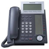 Panasonic Advanced IP Telephone 6-Line Backlit LCD Digital Duplex Bluetooth 4x12 Self Labeling KX-NT366-B