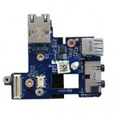 DELL Bezel Latitude E6400 Dual USB Ethernet Port Audio Jack Sound Board LS-3804P