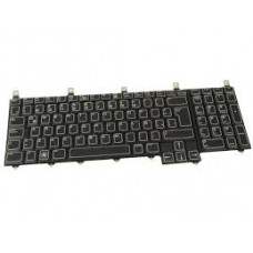 Dell OEM VX9TM Backlit Spanish Black Keyboard NSK-D8C1E Alienware M17X R2 VX9TM