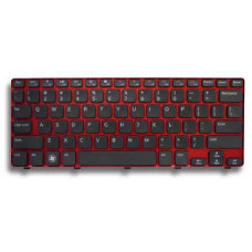 Dell OEM XJT49 Red Keyboard PK130DB2B00 Inspiron 1120 1121 1122 XJT49