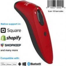 Socket Mobile SocketScan S760 Handheld Barcode Scanner - 1D, 2D - Red CX3440-1895