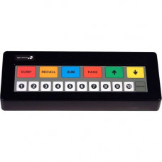 Bematech Logic Controls KB1700 POS Keypad - 17 Keys - USB - Black KB1700UB-BK