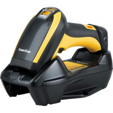 Datalogic PowerScan PBT9100-RBK10US Handheld Barcode Scanner Kit - Wireless Connectivity - 1D - Imager - Bluetooth - Yellow, Black - TAA Compliance PBT9100-RBK10US