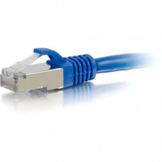 C2g 10ft Cat6 Ethernet Cable - Snagless Shielded (STP) - Blue - Category 6 for Network Device - RJ-45 Male - RJ-45 Male - Shielded - 10ft - Blue 00800