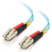 Legrand Group 50M FIBER OM3 LC/LC 50/125 DUPLEX PVC AQUA 10GB CABLE 01122