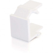 C2g Snap-In Blank Keystone Insert Module - White - White 03820