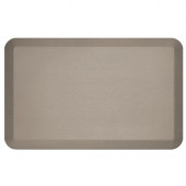 Ergoguys NEWLIFE ECO PRO ANTI FATIGUE MAT TAUPE 20X32 - Floor - 32" Length x 20" Width x 0.75" Thickness - Rectangle - Brushed Texture Design - Polyurethane Foam, Bio-Foam - Taupe 104-01-2032-8