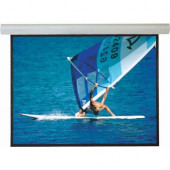 Draper Silhouette 108222 Electric Projection Screen - 100" - 4:3 - Wall Mount, Ceiling Mount - 64" x 83.5" - Matte White - GREENGUARD Compliance 108222