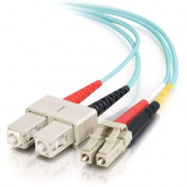 Legrand Group C2G 5M LC-SC 10GB 50/125 OM3 DUPLEX MULTIMODE FIBER OPTIC CABLE (TAA COMPLIANT) - TAA Compliance 11008