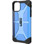 Urban Armor Gear Plasma Series iPhone 11 Pro Max Case - For Apple iPhone 11 Pro Max Smartphone - Cobalt, Translucent - Damage Resistant, Drop Resistant, Impact Resistant - Thermoplastic Polyurethane (TPU), Polycarbonate - 48" Drop Height 111723115050