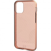 Urban Armor Gear [U] Lucent Series iPhone 12 Mini 5G Case - For Apple iPhone 12 mini Smartphone - Embossed Branding Detail, Microdot Pattern - Orange - Translucent - Impact Resistant, Drop Resistant, Shock Resistant, Bump Resistant, Damage Resistant - 48&