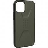 Urban Armor Gear Civilian Series iPhone 12 5G Case - For Apple iPhone 12, iPhone 12 Pro Smartphone - Olive - Impact Resistant, Shock Absorbing, Drop Resistant, Shock Resistant 11235D117272