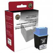 Clover Technologies Group CIG Remanufactured Black Ink Cartridge ( C6614D, 20) (455 Yield) - TAA Compliance 114755