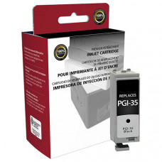 Clover Technologies Group CIG Remanufactured Black Ink Cartridge (Alternative for Canon 1509B002, PGI-35) (191 Yield) - TAA Compliance 117013