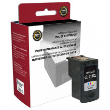 Clover Technologies Group CIG Remanufactured High Yield Color Ink Cartridge (Alternative for Canon 2975B001, CL-211XL) (349 Yield) - TAA Compliance 117199