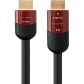 Monoprice 4K High Speed HDMI Cable 50ft - CL2 In Wall Rated 18Gbps Active Black - 50 ft HDMI A/V Cable for Audio/Video Device, TV - First End: 1 x HDMI Digital Audio/Video - Male - Second End: 1 x HDMI Digital Audio/Video - Male - 18 Gbit/s - Supports up 