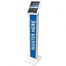 Compulocks Brands Inc. MacLocks BrandMe Tablet PC Stand - Floor Stand - Aluminum - White - TAA Compliance 140W224SENW