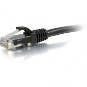 C2g 2ft Cat5e Snagless Unshielded (UTP) Network Patch Ethernet Cable-Black - Category 5e for Network Device - RJ-45 Male - RJ-45 Male - 2ft - Black 00401