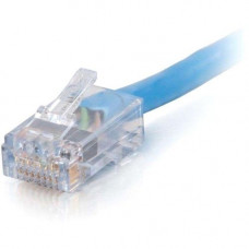 C2g -25ft Cat6 Non-Booted Network Patch Cable (Plenum-Rated) - Blue - Category 6 for Network Device - RJ-45 Male - RJ-45 Male - Plenum-Rated - 25ft - Blue - RoHS, TAA Compliance 15285