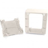 C2g Wiremold Uniduct Double Gang Extra Deep Junction Box - Fog White - Fog White 16132