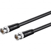 Monoprice Viper Series HD-SDI RG6 BNC Cable, 25ft - 25 ft Coaxial Video Cable for Video Device - First End: 1 x BNC Video - Male - Second End: 1 x BNC Video - Male - 3 Gbit/s - Shielding - 18 AWG 16186