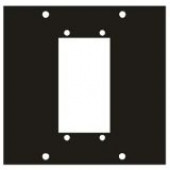 Middle Atlantic Products UCP Punchout Panel - Black - 3.5" Height - 3.4" Width 1ELCO90