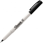 Newell Rubbermaid Sanford Sharpie Ultra Fine Point Permanent Marker - Ultra Fine Marker Point - Black - 36 / Box - TAA Compliance 2082960