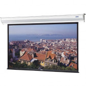 Da-Lite Contour Electrol Electric Projection Screen - 123" - 16:10 - Ceiling Mount, Wall Mount - 65" x 104" - Matte White - GREENGUARD, TAA Compliance 20877LS