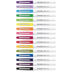 Newell Rubbermaid Paper Mate Flair Felt Tip Pens - Bold Pen Point - Assorted - 16 / Pack - TAA Compliance 2125413