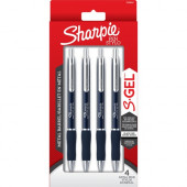 Newell Rubbermaid Sharpie S-Gel Pens - Medium Pen Point - 0.7 mm Pen Point Size - Blue Gel-based Ink - Midnight Blue Metal Barrel - 4 / Pack 2153654