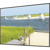 Draper Clarion Fixed Frame Projection Screen - 123" - 16:10 - Wall Mount - 69" x 108" - Matt White XT1000V - GREENGUARD Compliance 252195