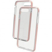 Zagg gear4 Piccadilly iPhone 7 Plus / 8 Plus - For Apple iPhone 6 Plus, iPhone 6s Plus, iPhone 7 Plus, iPhone 8 Plus Smartphone - Clear, Rose Gold - Metallic - Impact Resistant, Scratch Resistant, UV Resistant, Shock Absorbing, Damage Resistant - Polycarb