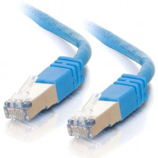 C2g 150ft Cat5e Molded Shielded (STP) Network Patch Cable - Blue - RJ-45 Male - RJ-45 Male - 150ft - Blue 28713