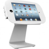 Compulocks Brands Inc. MacLocks Space 360 Tablet PC Holder - Vertical, Horizontal - 4" x 10" x 14" - Aluminum, Silicon - White - TAA Compliance 303W224SENW