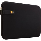 Case Logic LAPS-213-BLACK Carrying Case (Sleeve) for 13.3" Apple Notebook, MacBook Pro - Black - Impact Resistance Interior - Polyester, Woven Body - Foam Interior Material - Texture - 9.8" Height x 13" Width x 1.2" Depth 3203742