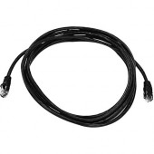 Monoprice Cat5e 24AWG UTP Ethernet Network Patch Cable, 10ft Black - 10 ft Category 5e Network Cable for Network Device - First End: 1 x RJ-45 Male Network - Second End: 1 x RJ-45 Male Network - Patch Cable - Gold Plated Contact - Black 3384