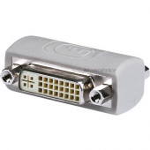 Monoprice DVI Coupler (Female to Female) - 1 Pack - 1 x DVI Female Video - 1 x DVI Female Video 3618