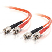 Legrand Group C2G 6M ST-ST 62.5/125 OM1 DUPLEX MULTIMODE PVC FIBER OPTIC CABLE (LSZH) - ORANGE 36406