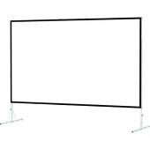 Da-Lite Fast-Fold Deluxe Projection Screen - 123" - 16:10 - 65" x 104" - Dual Vision - TAA Compliance 38313