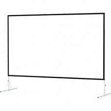 Da-Lite Fast-Fold Deluxe Projection Screen - 123" - 16:10 - 65" x 104" - Dual Vision - TAA Compliance 38313