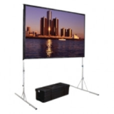 Da-Lite Fast-Fold Deluxe Projection Screen - 193.5" - 16:9 - 96" x 168" - Da-Mat - GREENGUARD, TAA Compliance 39310