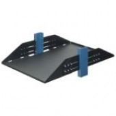 Innovation First Rack Solutions 3USHL-024FULL-29US Mounting Shelf - Black - 300 lb Load Capacity 3USHL-024FULL-29US