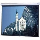 Da-Lite Model C Manual Wall and Ceiling Projection Screen - 60" x 80" - Matte White - 100" Diagonal - TAA Compliance 40237