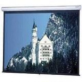 Da-Lite Model C Manual Wall and Ceiling Projection Screen - 69" x 92" - Matte White - 120" Diagonal - TAA Compliance 40239