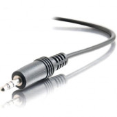 C2g 50ft 3.5mm M/M Stereo Audio Cable - Mini-phone Male Stereo - Mini-phone Male Stereo - 50ft - Black 40416