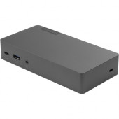 Lenovo Thunderbolt 3 Essential Dock - for Notebook - 65 W - USB Type C - 2 x USB 3.0 - Network (RJ-45) - HDMI - DisplayPort - Thunderbolt - Docking 40AV0135US